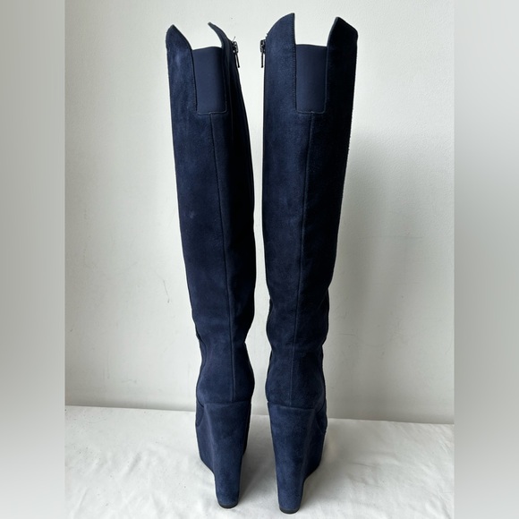 Sale 🔥 Authentic Stuart Weitzman Knee High Leather Suede Boots - Picture 2 of 6